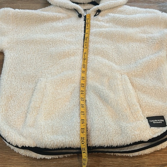 Calvin Klein, Performance, Teddy Jacket, Fleece, Zip, Hoodie, Size, SP - Picture 6 of 10